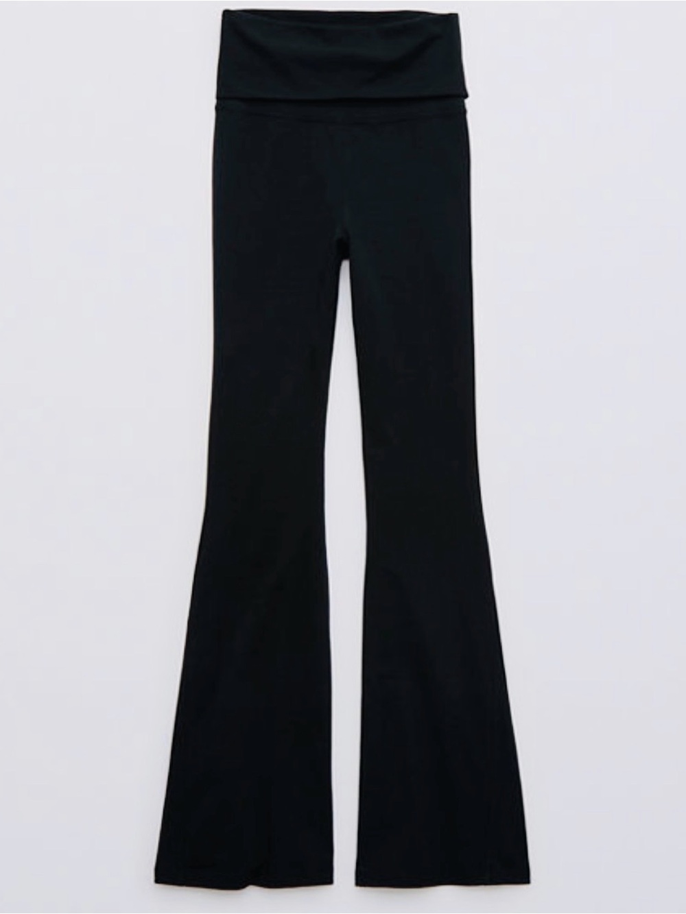 Aerie Women’s High Waisted Black Flared Yoga Pants Small